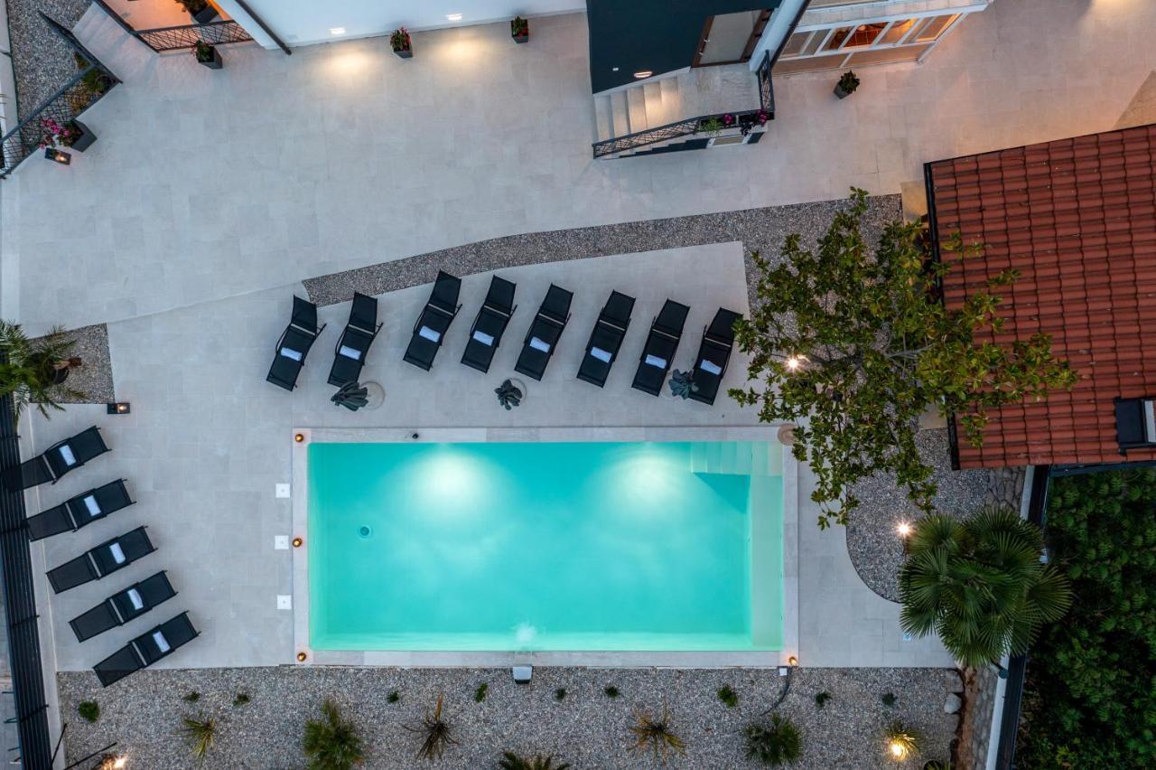 Villa Adriatic, Apartment Enio With Swimming Pool, Panoramic Sew View, Free Parking Ičići Buitenkant foto